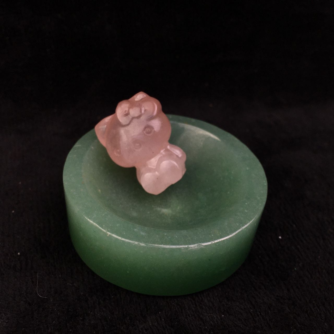 Wholesale Natural Healing Hello kitty carving for decoration