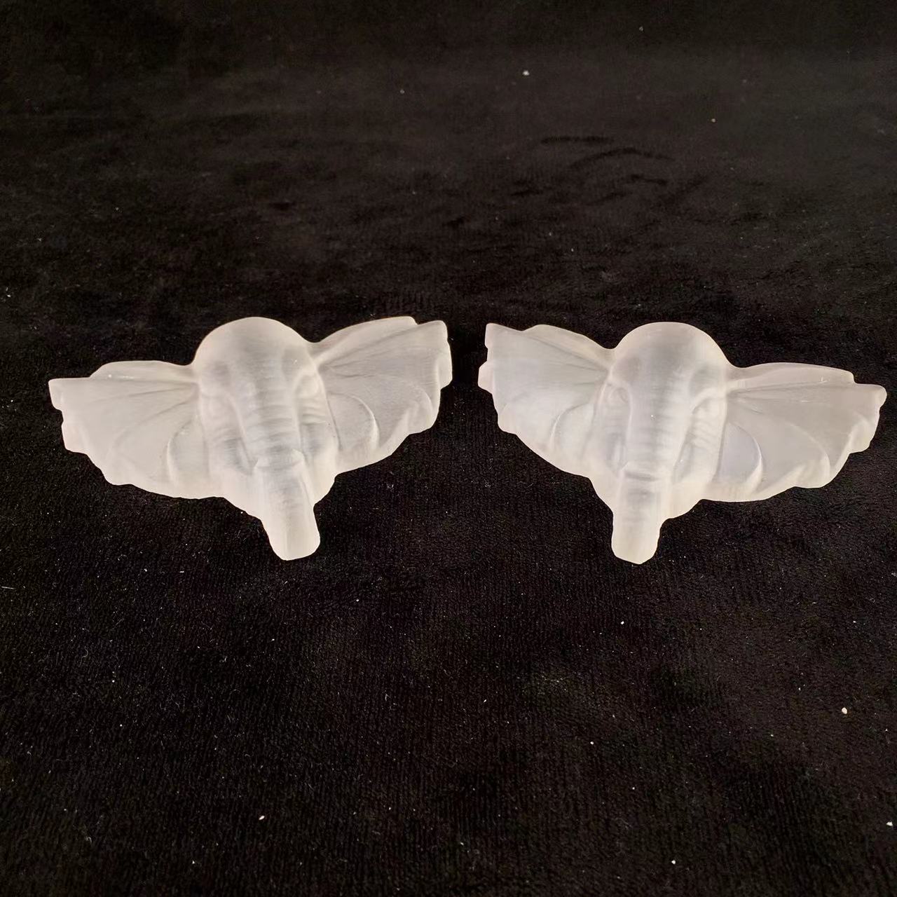 High quality wholesale Natural Crystal selenite Elephant trunk For Decoration