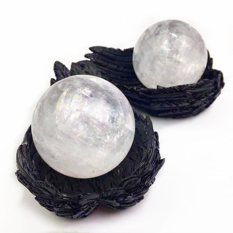 Wholesale Natural Crystal Clear Calcite Spheres for decoration 1kg