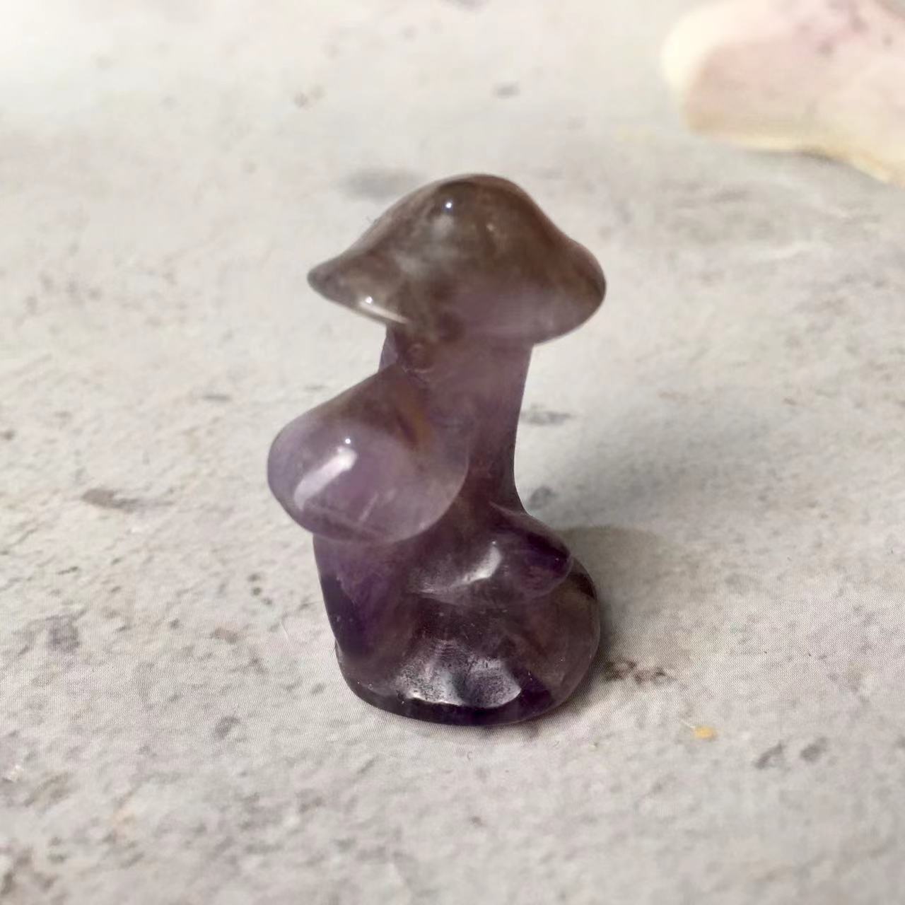 Wholesale Natural Crystal Bulk High Quality Crystal Mushroom Cluster Crystal Carving Mushroom Cluster
