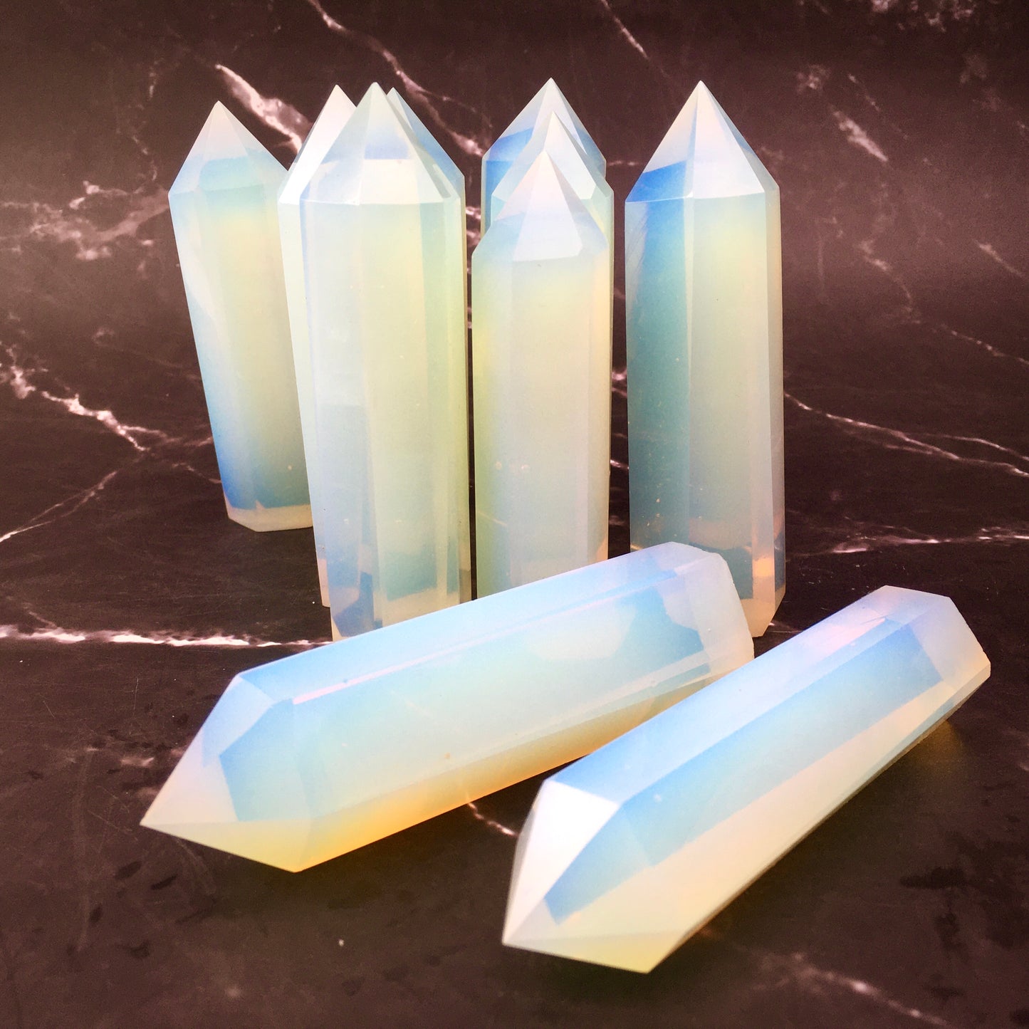 Wholesale high quality reiki opal tower for decoraiotion 1kg