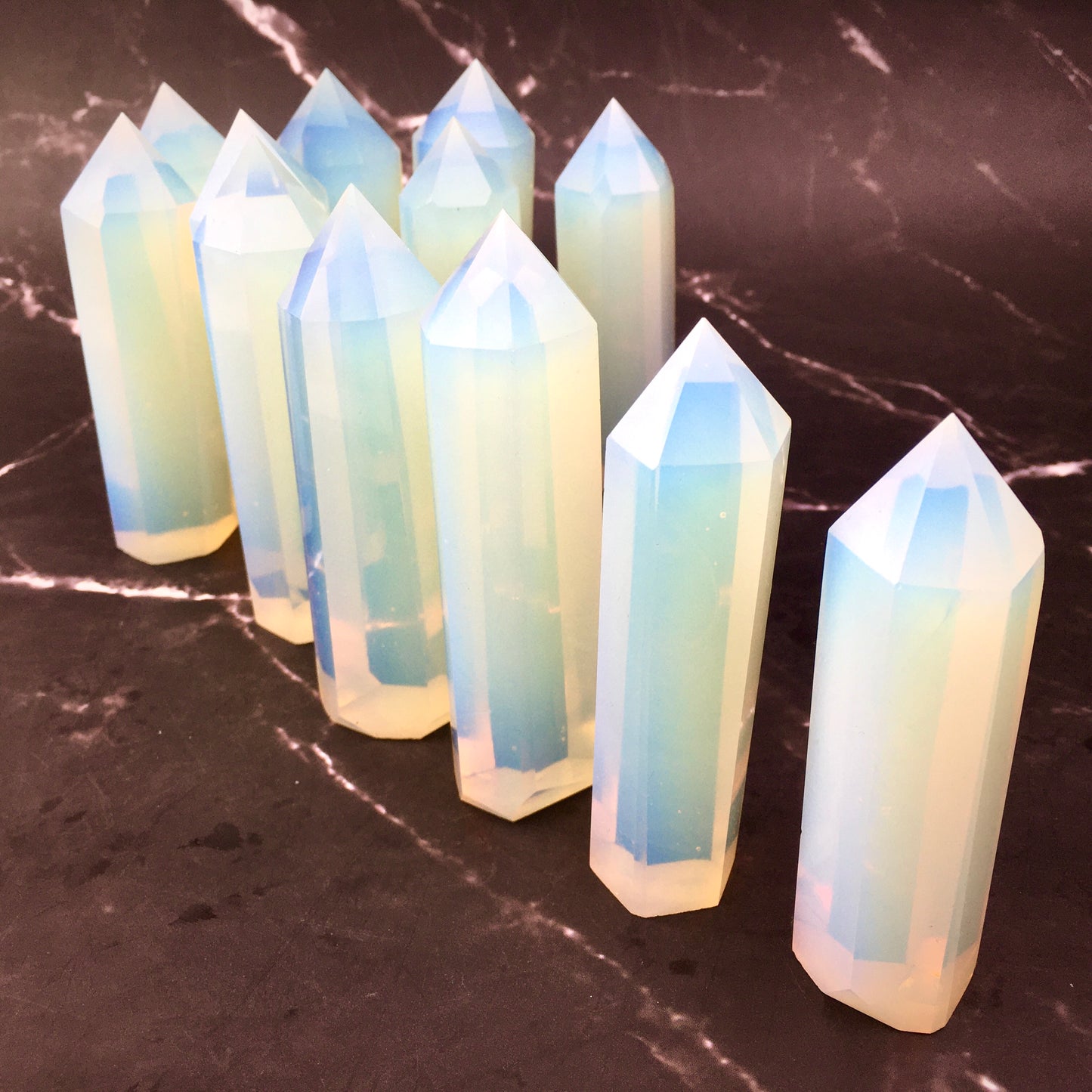 Wholesale high quality reiki opal tower for decoraiotion 1kg