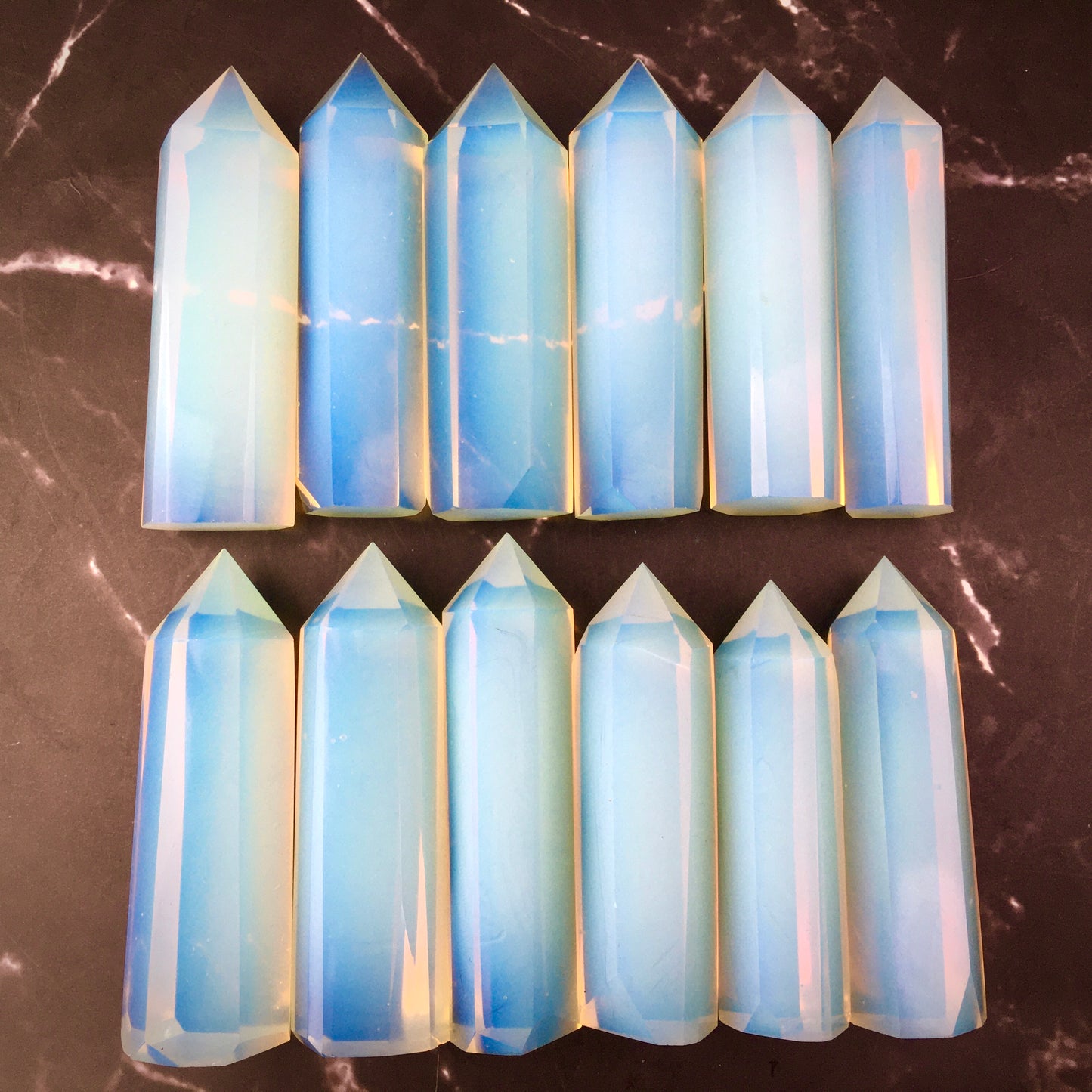 Wholesale high quality reiki opal tower for decoraiotion 1kg