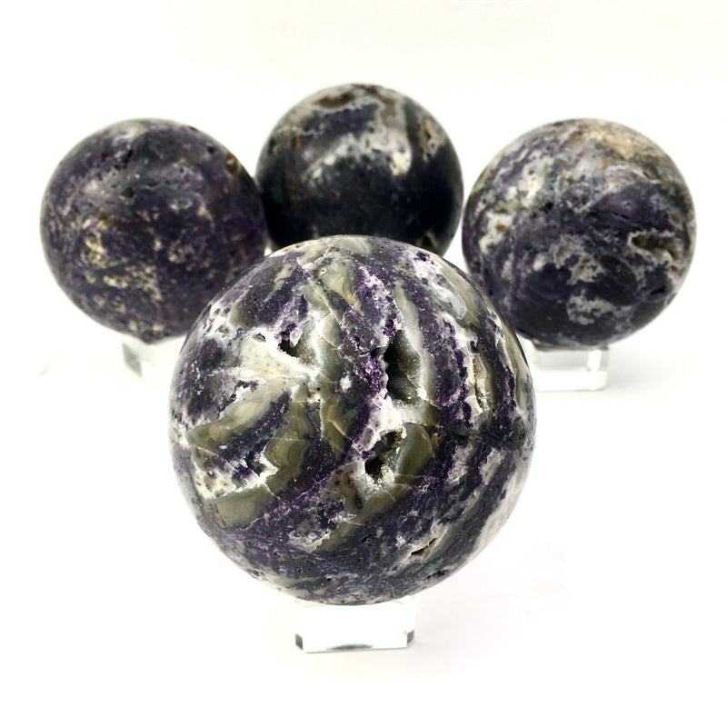 Wholesale natural quartz druzy sphalerite sphere for decoration 1kg