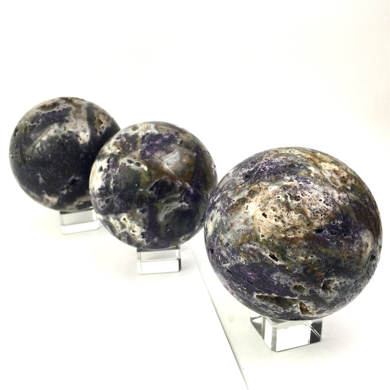 Wholesale natural quartz druzy sphalerite sphere for decoration 1kg
