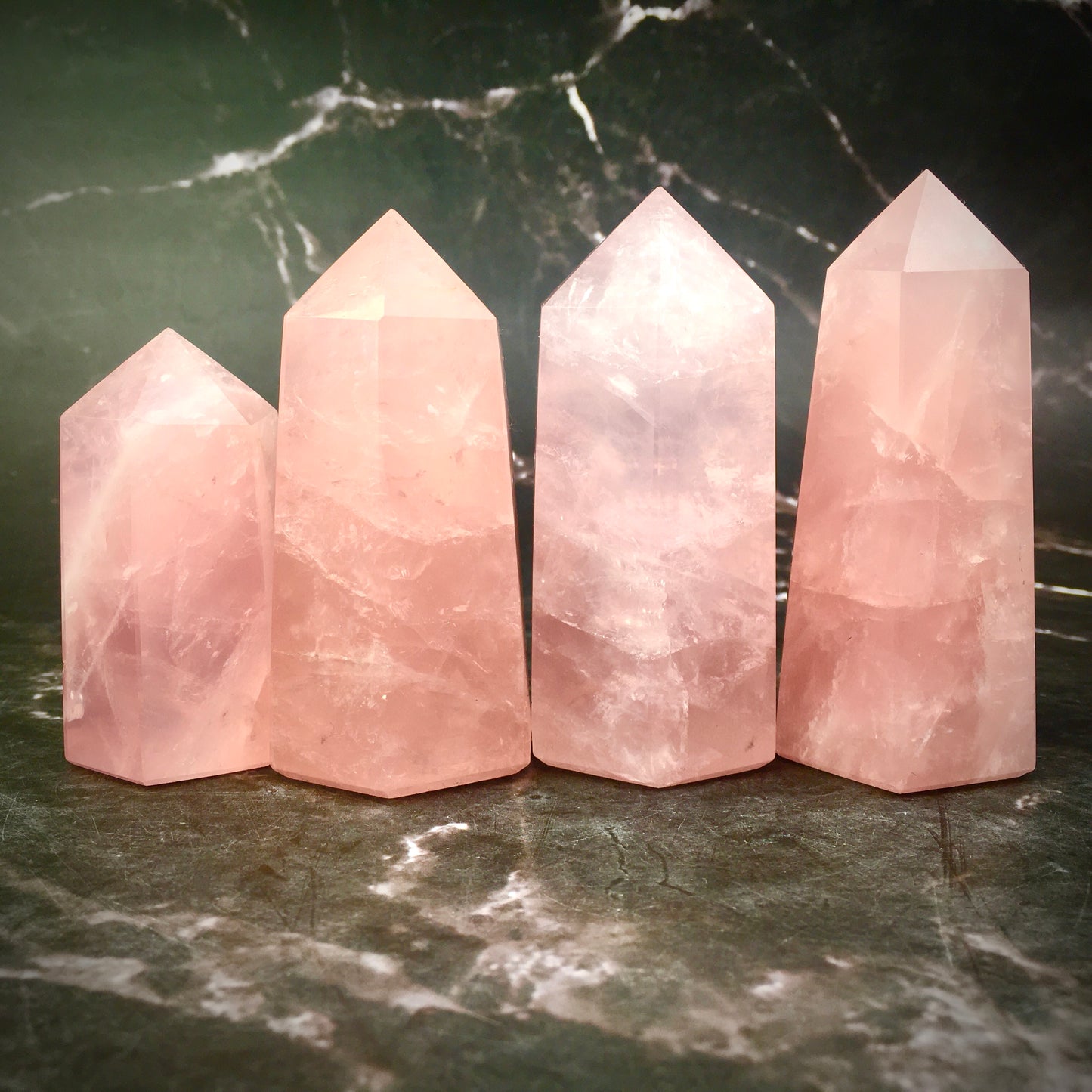 Wholesale Natural Healings Crystals Rose Quartz Tower for decoraiotion 1kg