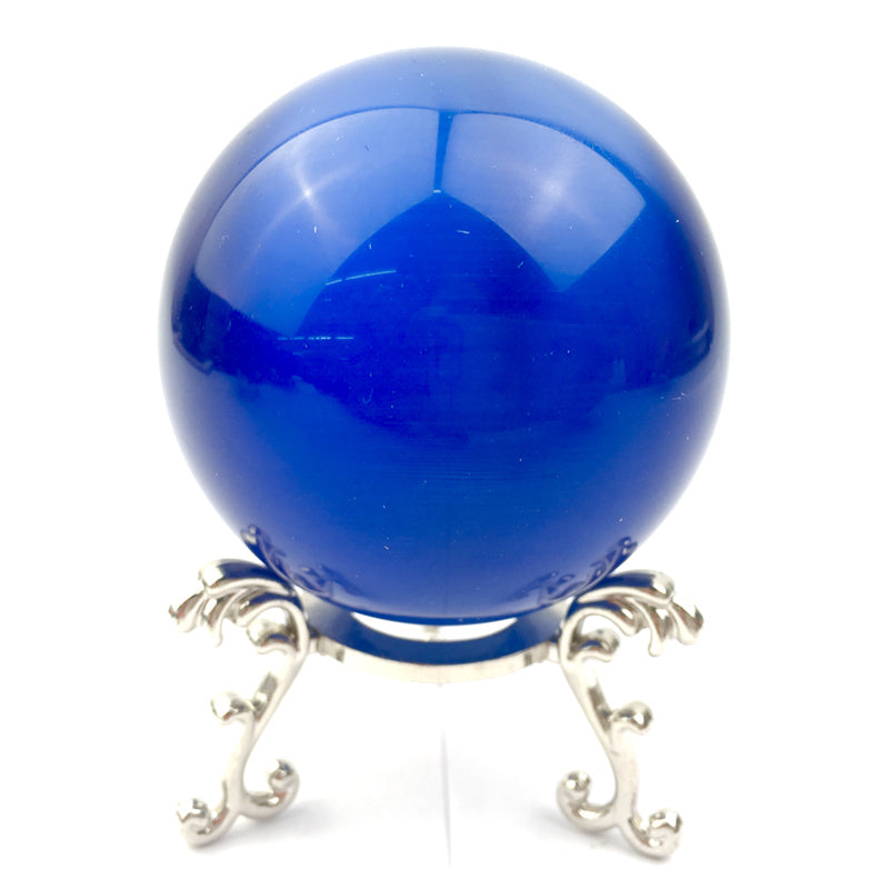 Wholesale high quality reiki natural Cat Eye Sphere for decoration 1kg