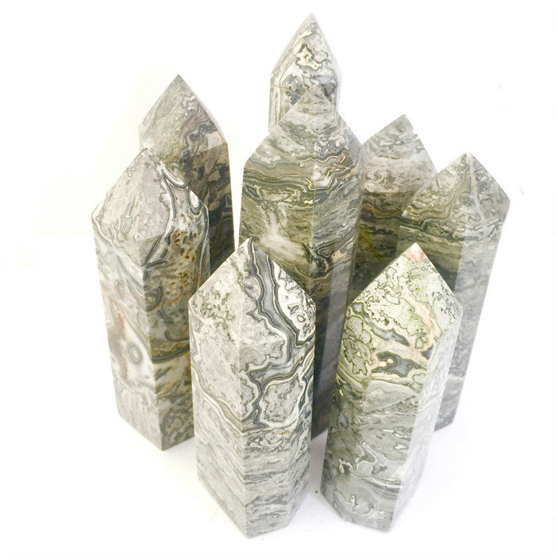 Wholesale Natural Crystal Picasso tower for Decoration 1kg