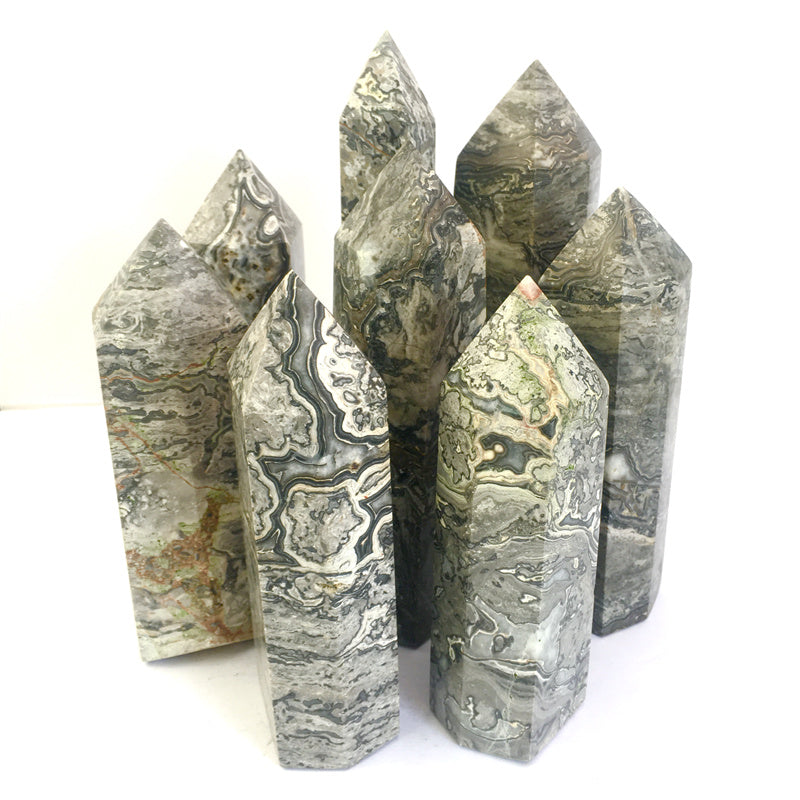 Wholesale Natural Crystal Picasso tower for Decoration 1kg