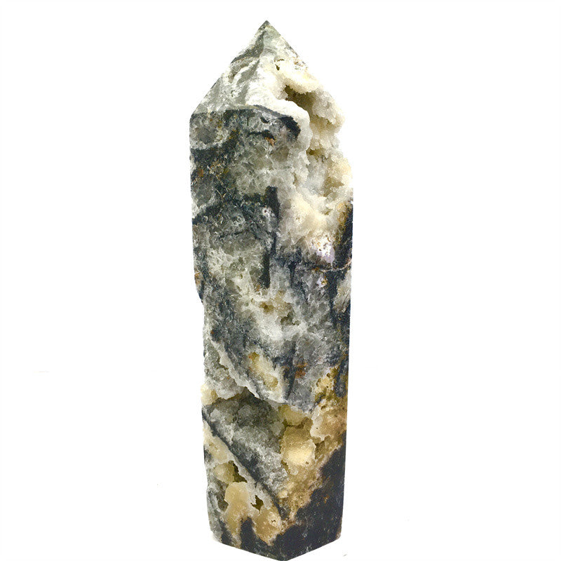 Wholesale natural crystal sphalerite tower for decoration 1kg