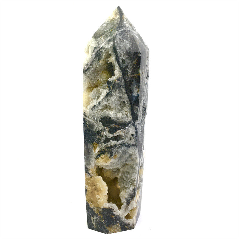 Wholesale natural crystal sphalerite tower for decoration 1kg
