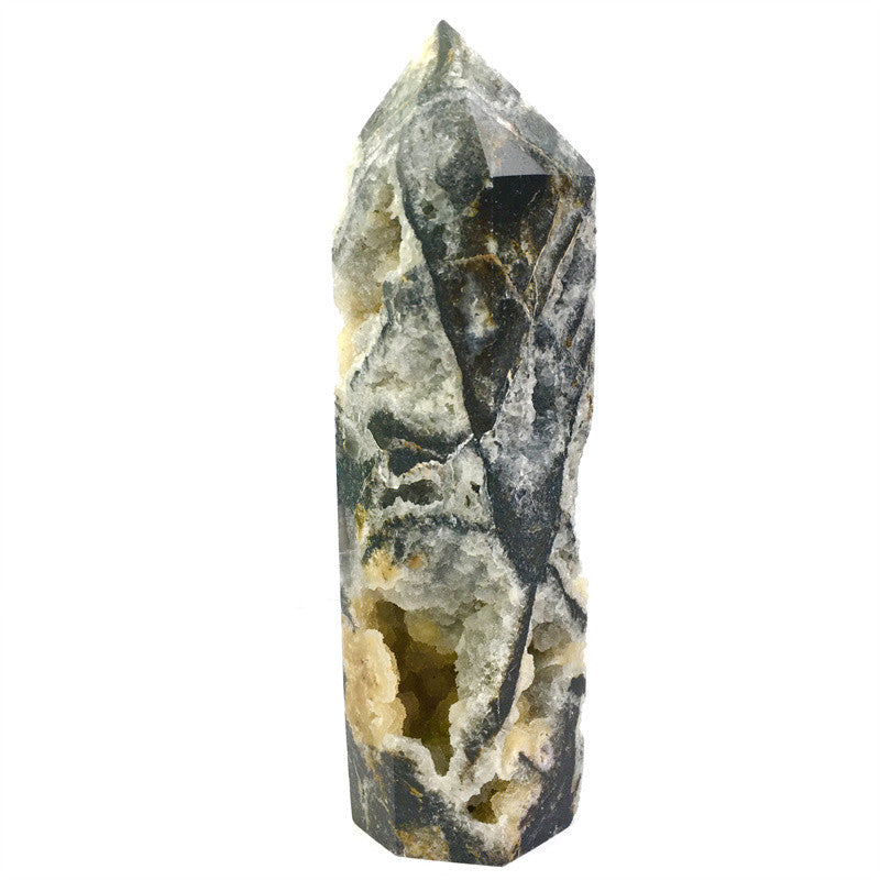 Wholesale natural crystal sphalerite tower for decoration 1kg