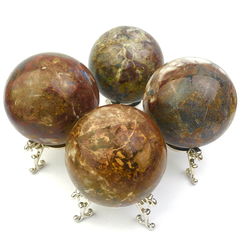 Wholesale high quality reiki natural Peter stone sphere for decoration 1kg