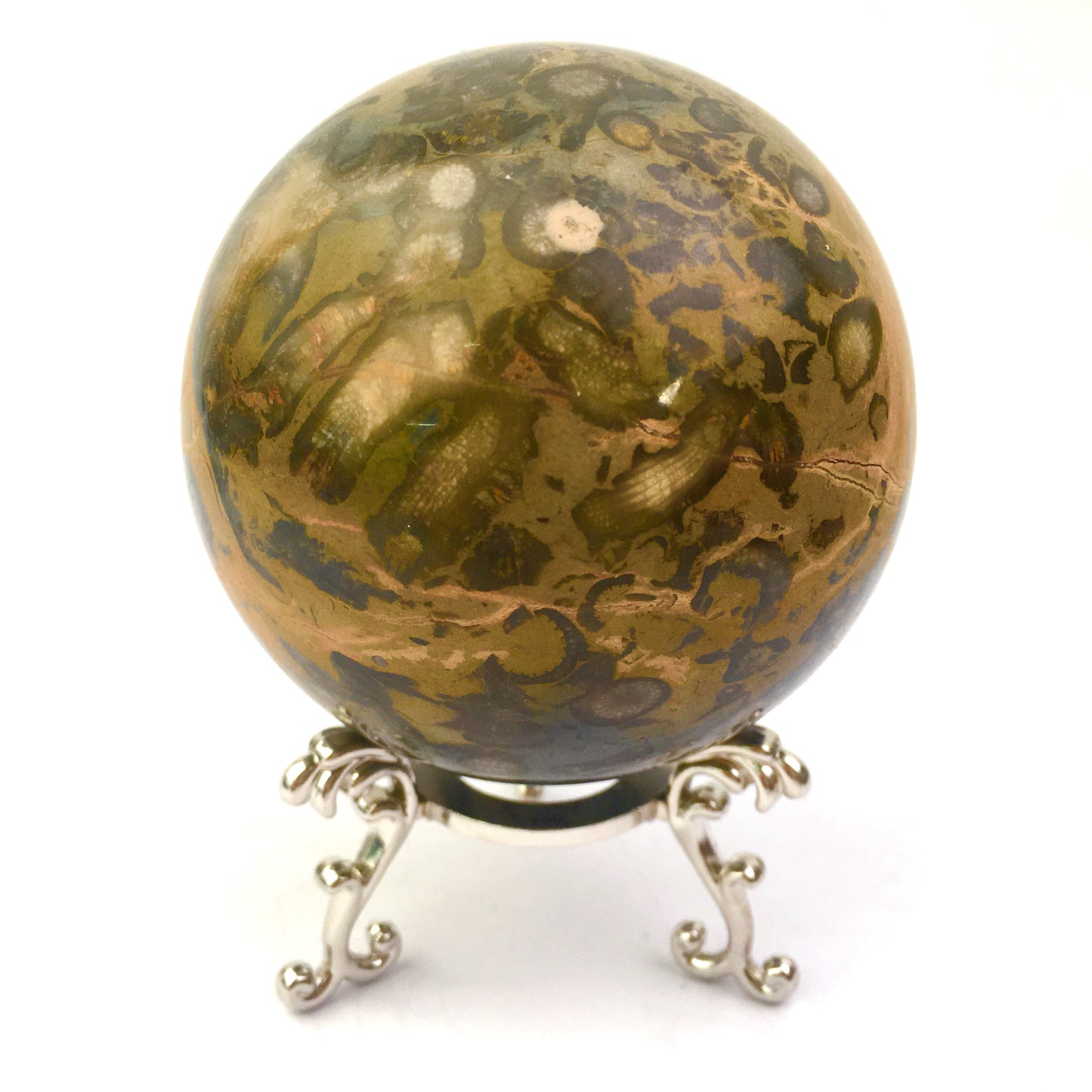 Wholesale high quality reiki natural Peter stone sphere for decoration 1kg