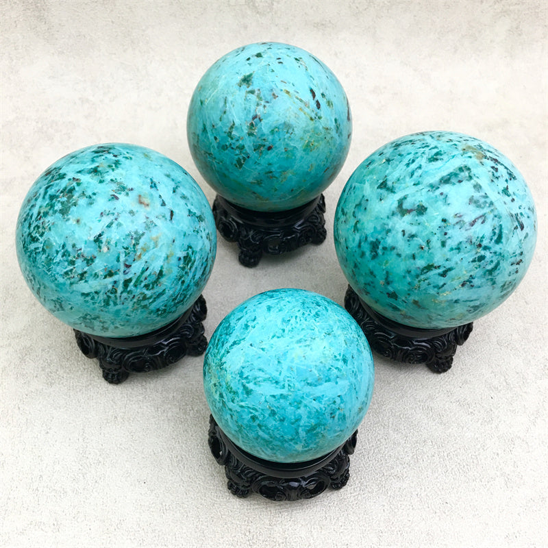 Wholesale high quality reiki natural American turquoise Healing stone sphere($155/kg) for decoraiotion1kg