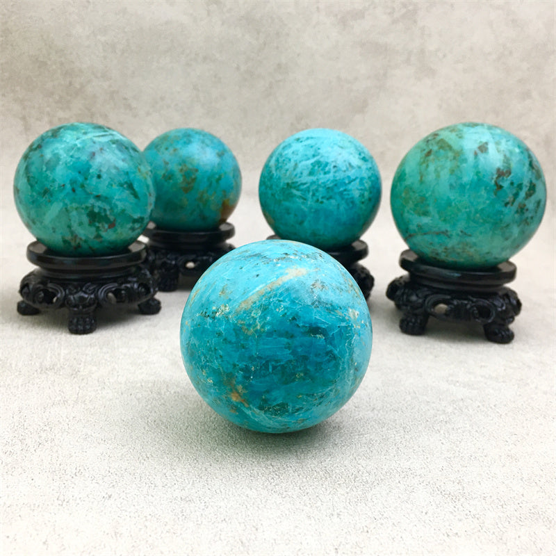 Wholesale high quality reiki natural American turquoise Healing stone sphere($155/kg) for decoraiotion1kg