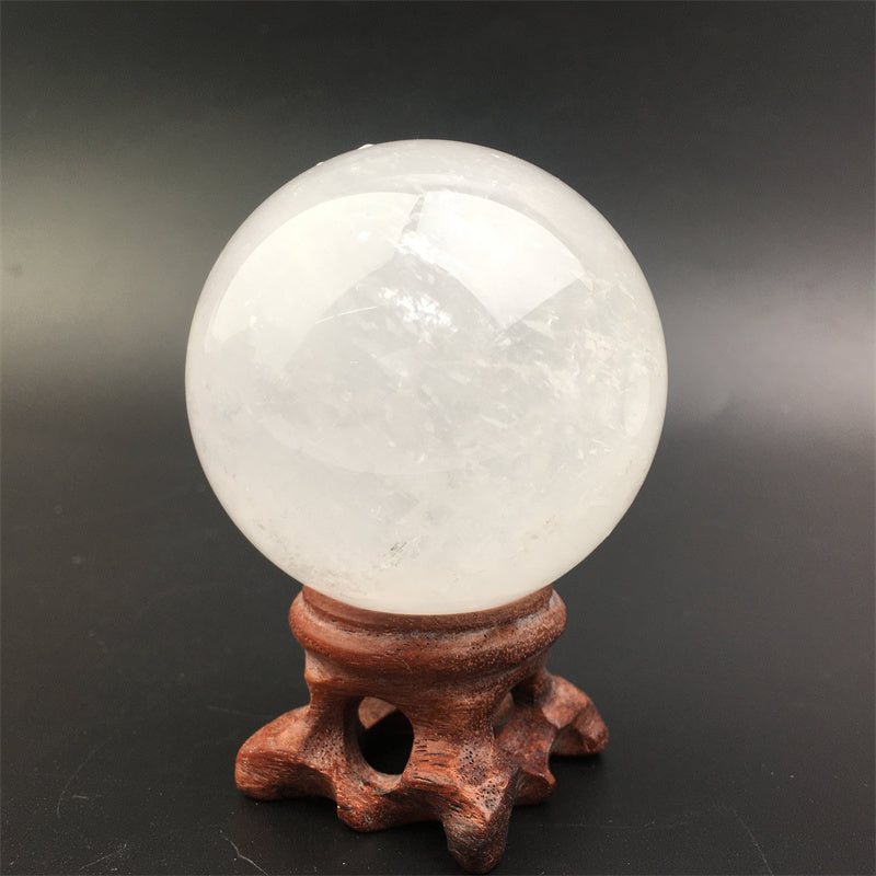 Wholesale Natural Crystal Clear Calcite Spheres for decoration 1kg