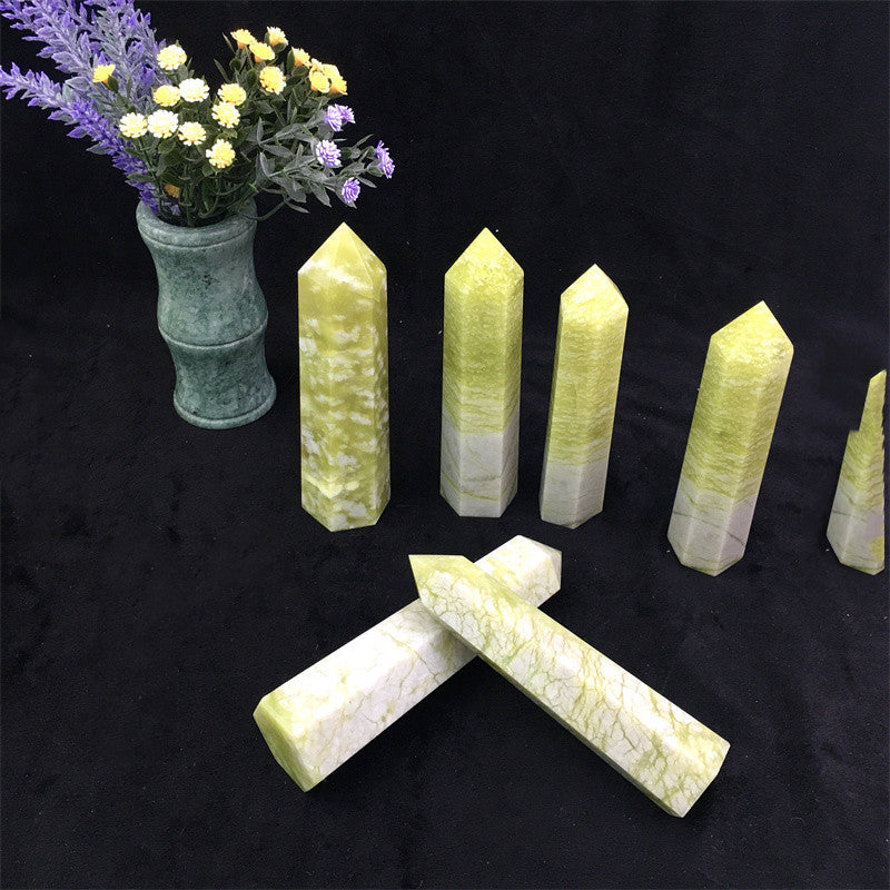 Wholesale high quality reiki natural crystal Vive gade tower for decoraiotion 1kg