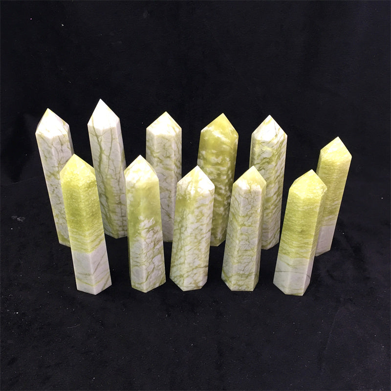 Wholesale high quality reiki natural crystal Vive gade tower for decoraiotion 1kg