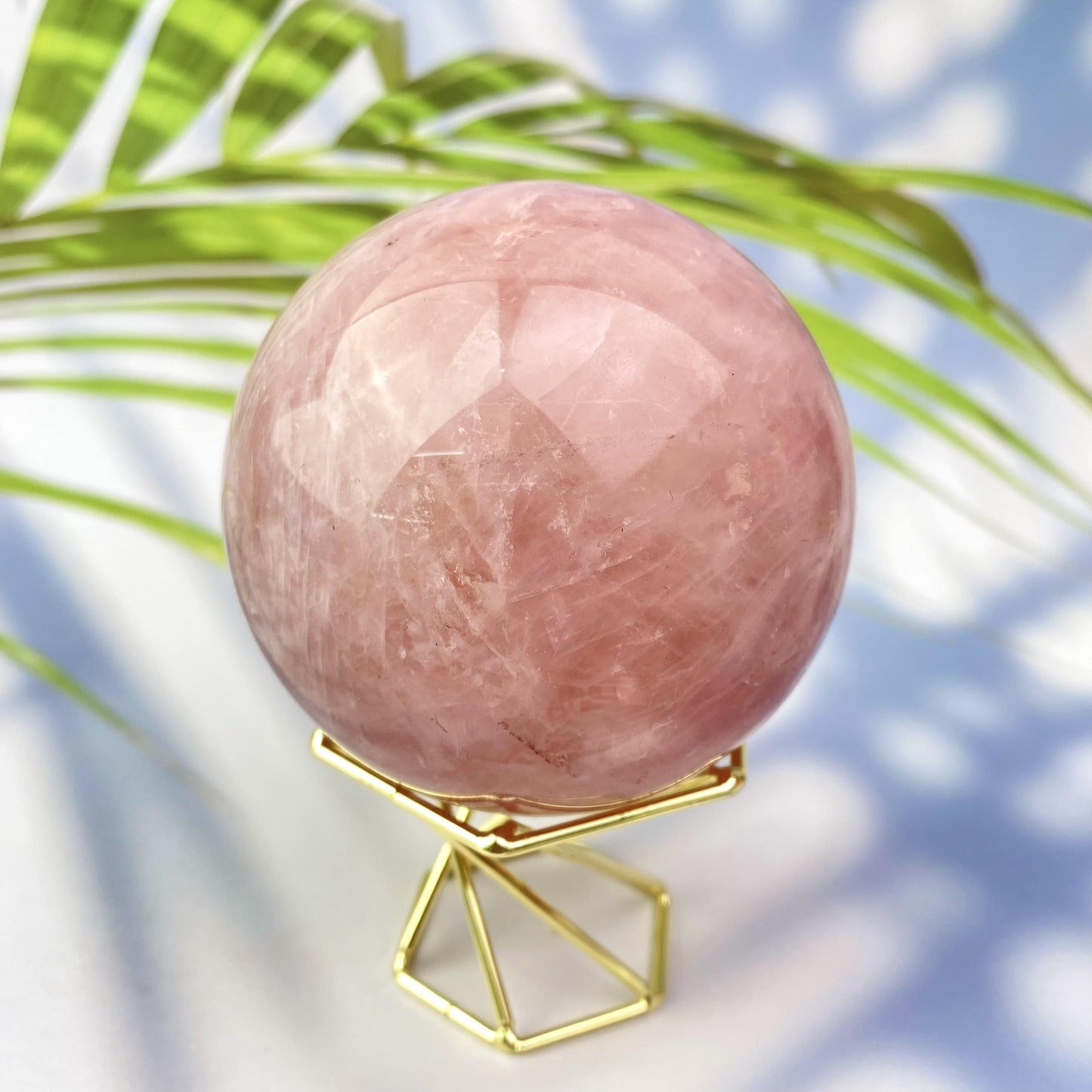 Natural Rose Quartz Sphere Crysta for decoration healing stone 1kg