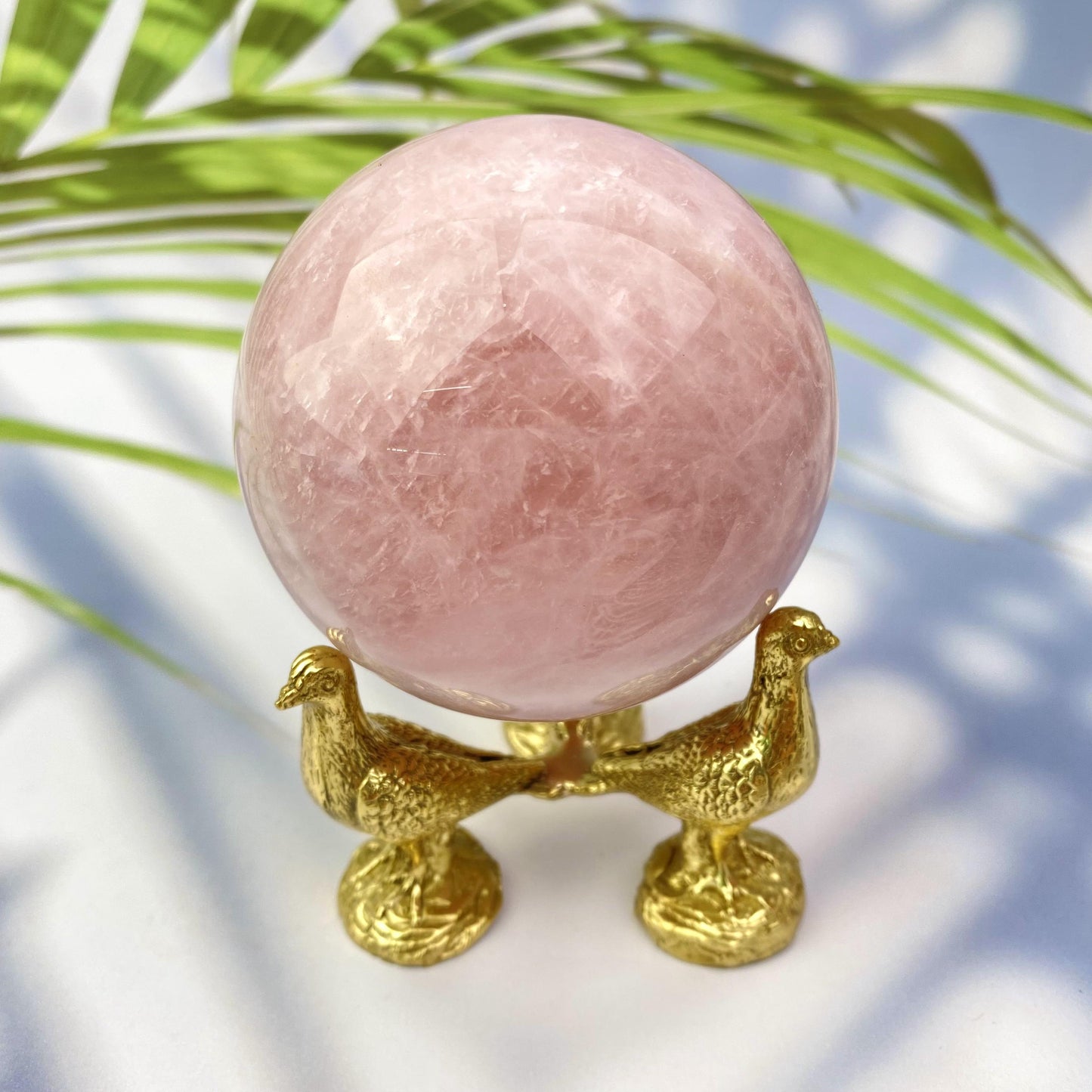 Natural Rose Quartz Sphere Crysta for decoration healing stone 1kg