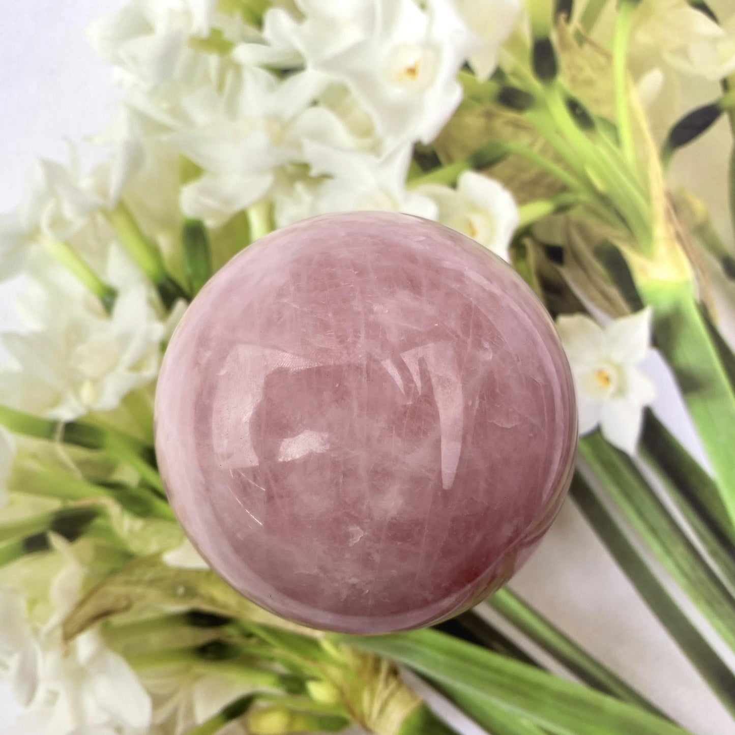 Natural Rose Quartz Sphere Crysta for decoration healing stone 1kg
