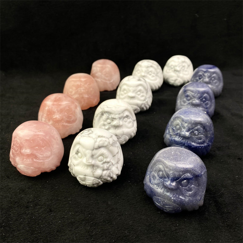 Wholesale high quality reiki natural Dharma carving for decoration
