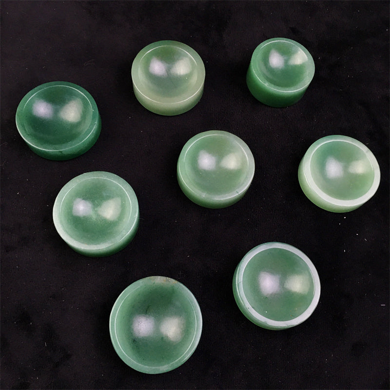 Wholesale high quality reiki natural Green aventurine bowl for decoration