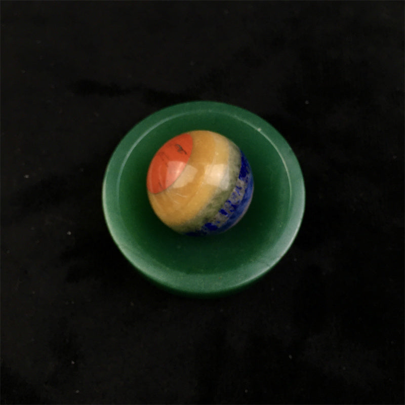 Wholesale high quality reiki natural Green aventurine bowl for decoration
