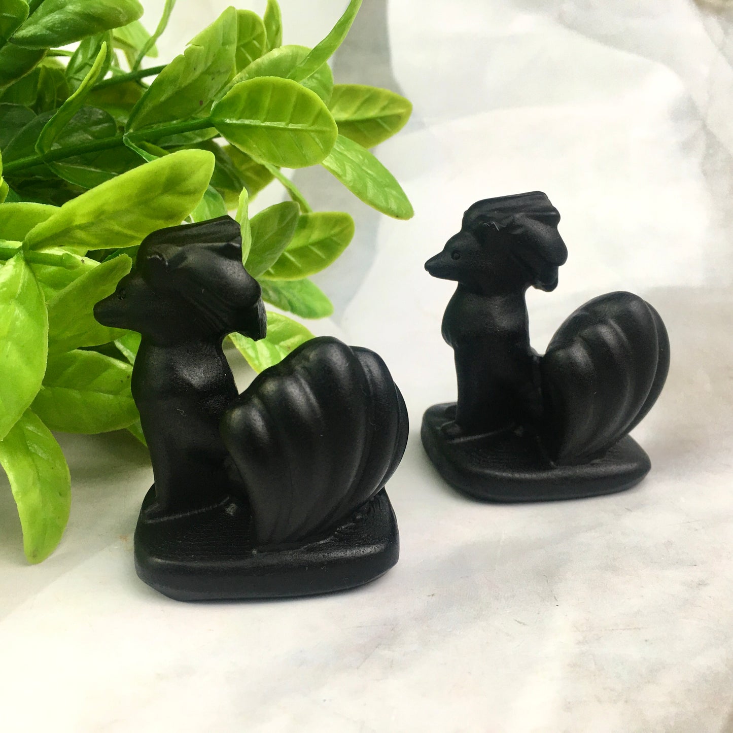 Wholesale high quality reiki naturalcrystal Black obsidian carving Collection for decoraiotion