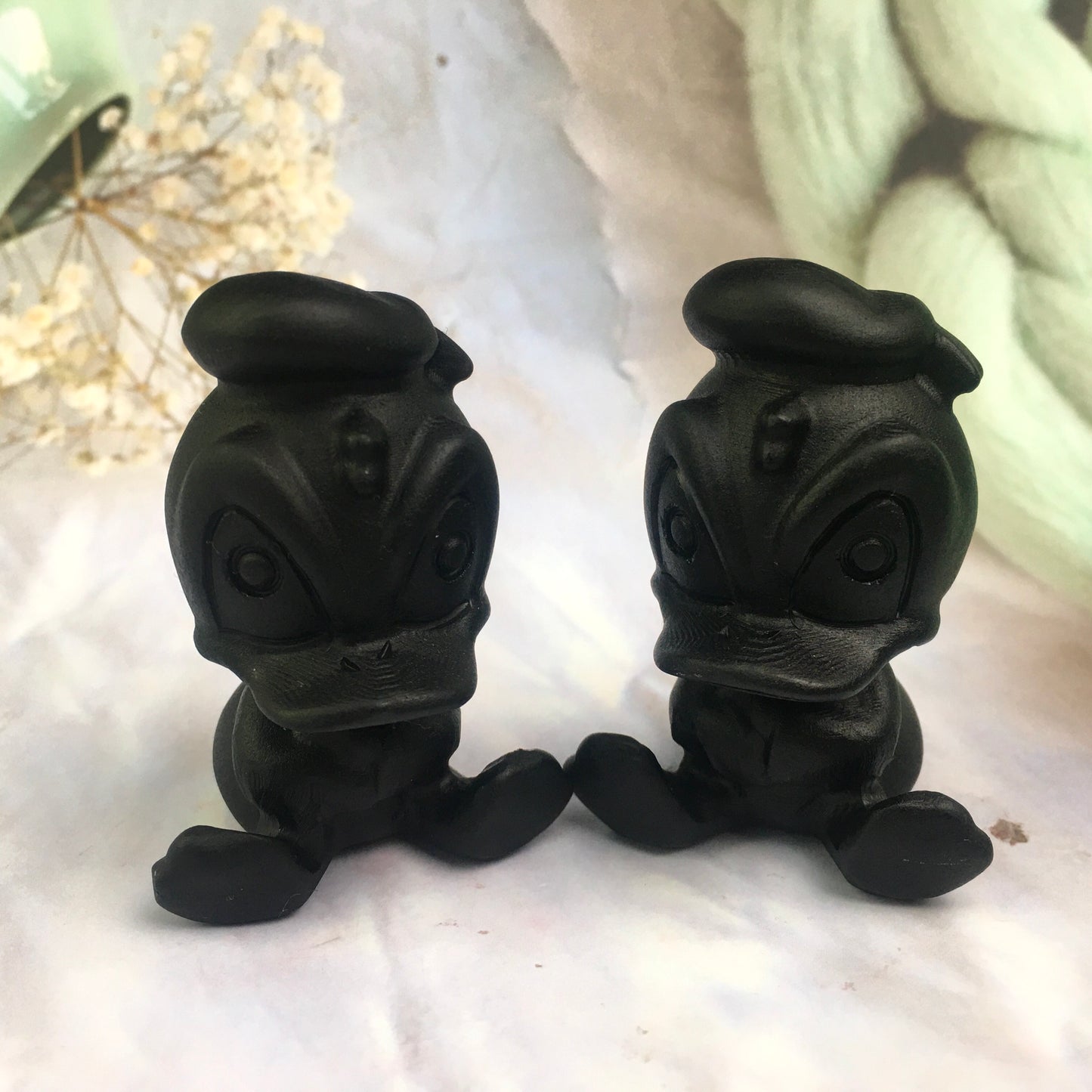 Wholesale high quality reiki naturalcrystal Black obsidian carving Collection for decoraiotion