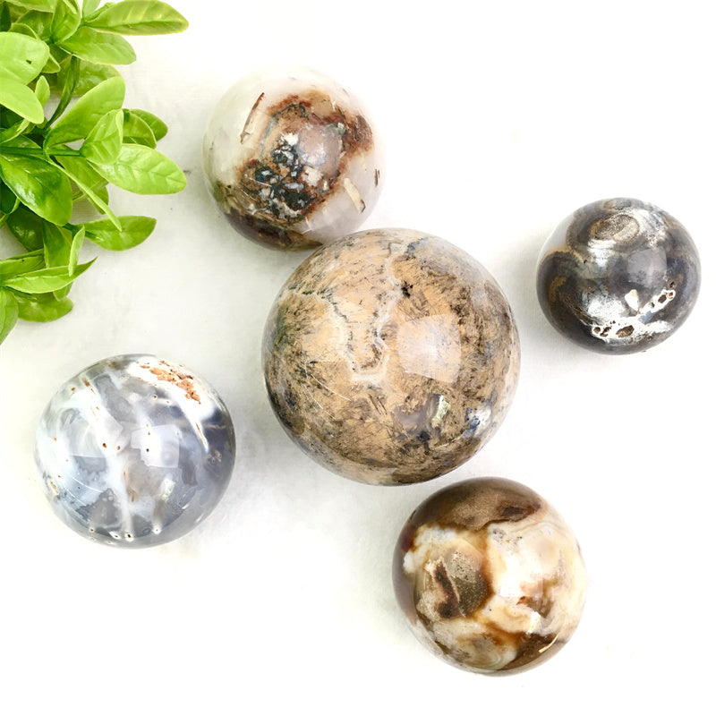 Wholesale High Quality Natural Large Crystal Ball Rutilated Agate Sphere For Decoration 1kg