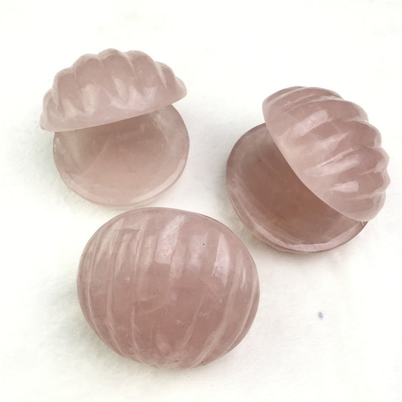 Wholesale Natural Healing Crystals Shell For Crystal Jewelry Box