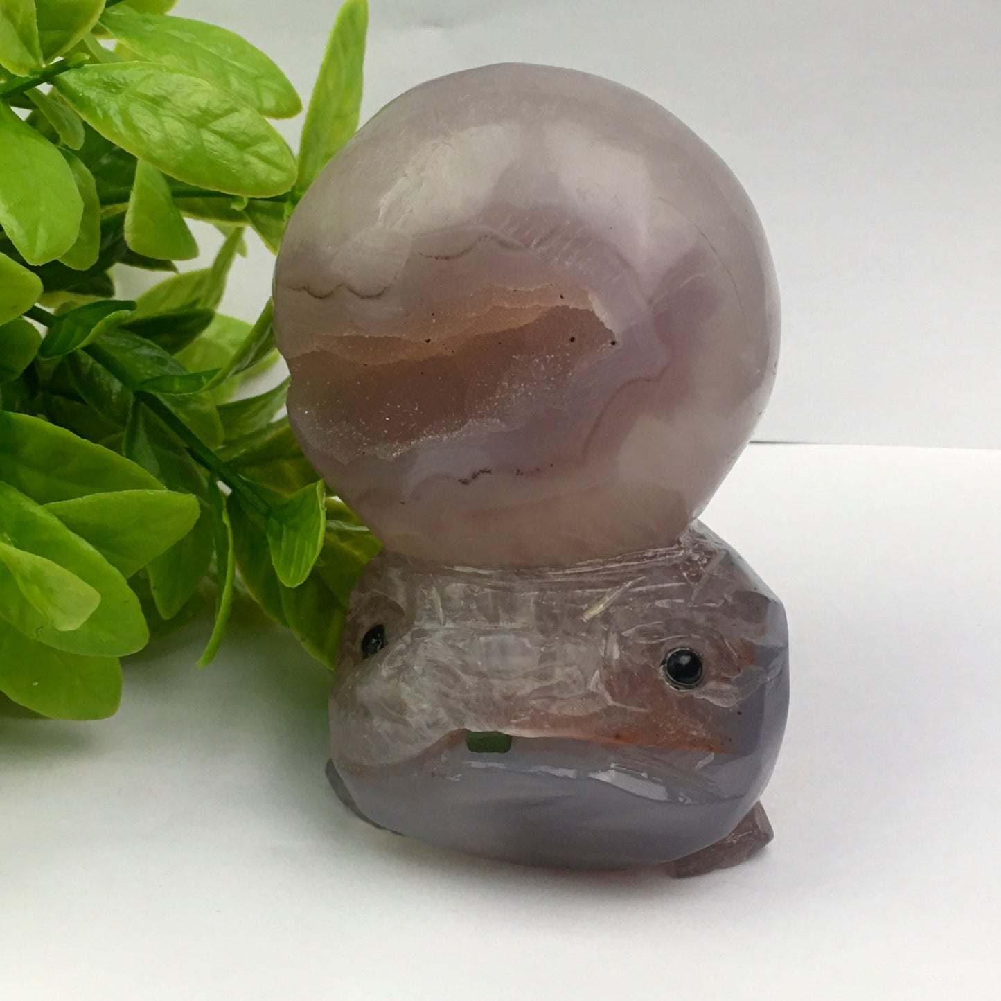Crystals wholesale bulk natural hand carved agate geode crystal crystals healing stones geode dolphin /gold toad/lizard/heart/nine fox/fish