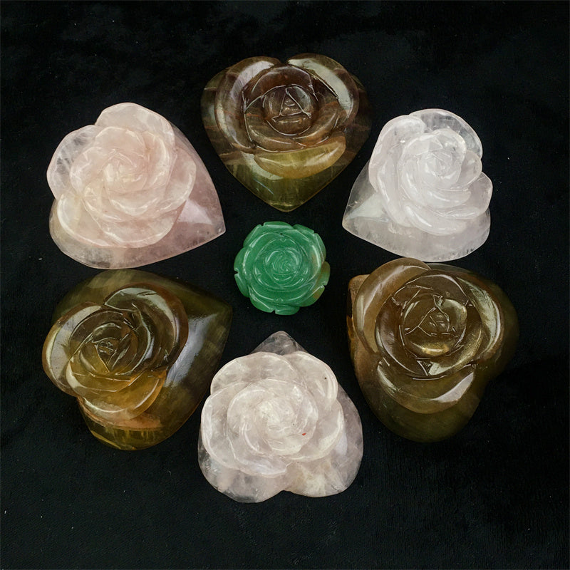 Wholesale Natural Healing Heart Jewelry storage box for decoration