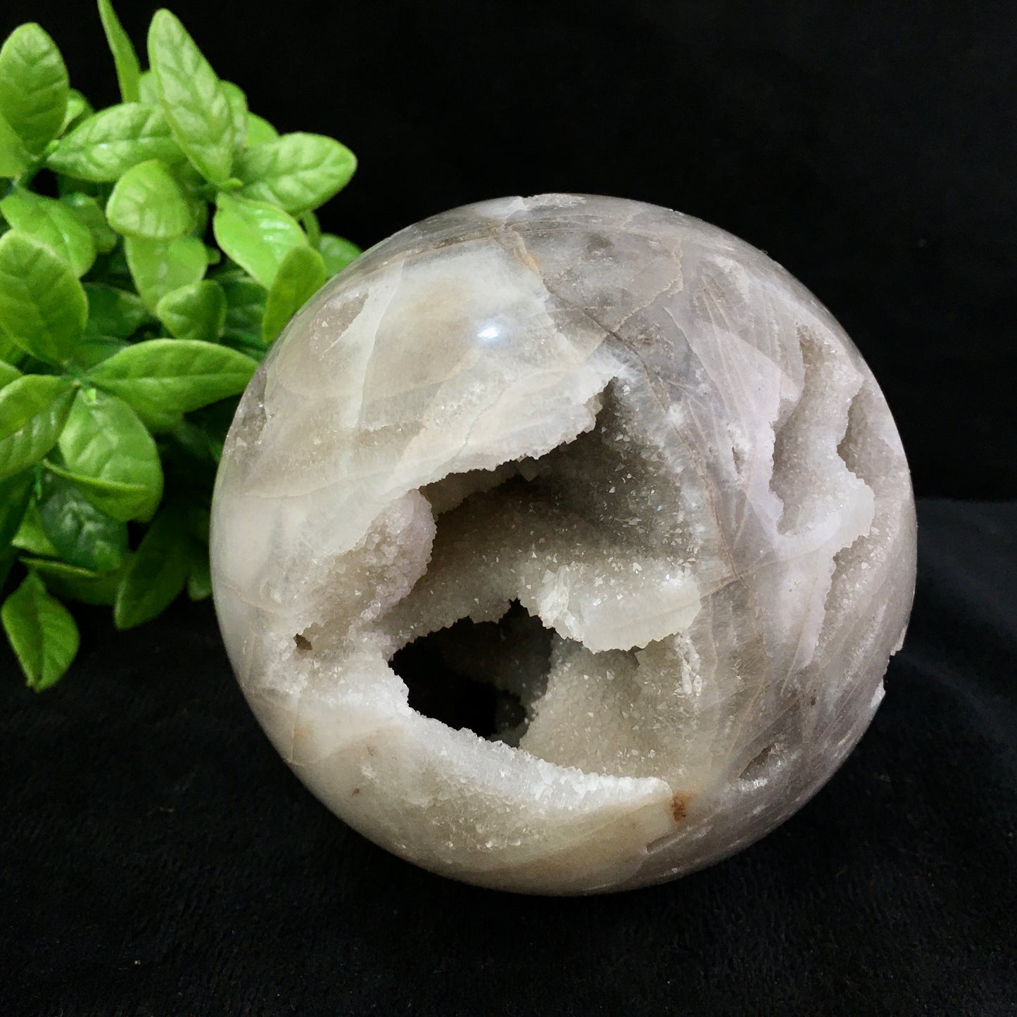 Wholesale natural quartz druzy sphalerite sphere for decoration 1kg