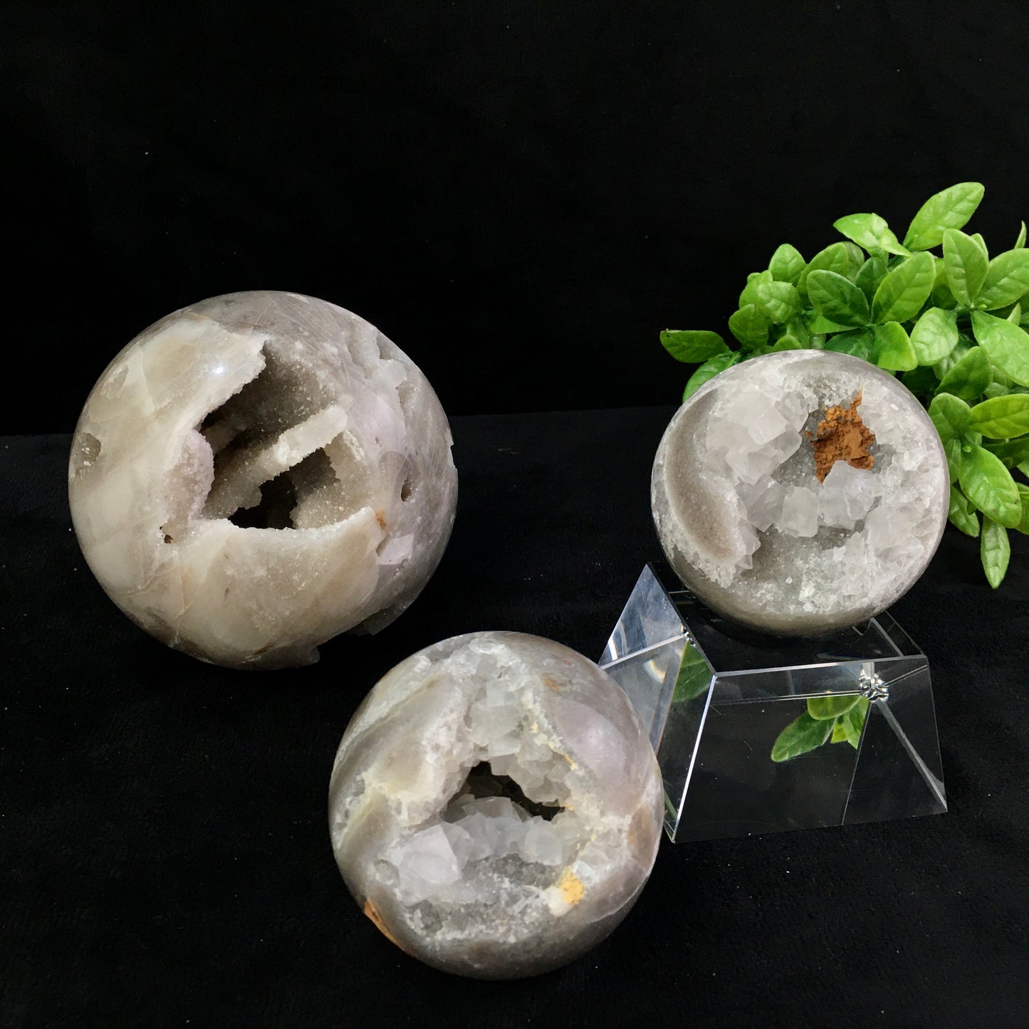 Wholesale natural quartz druzy sphalerite sphere for decoration 1kg