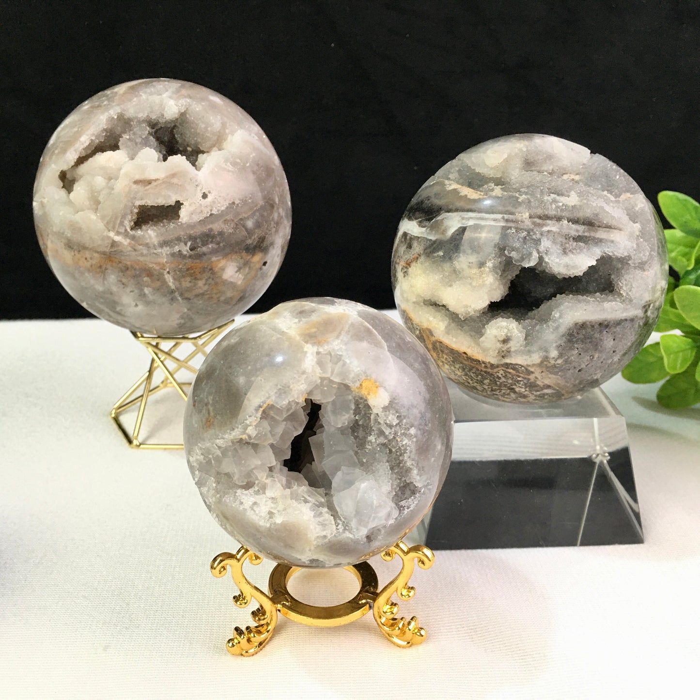 Wholesale natural quartz druzy sphalerite sphere for decoration 1kg