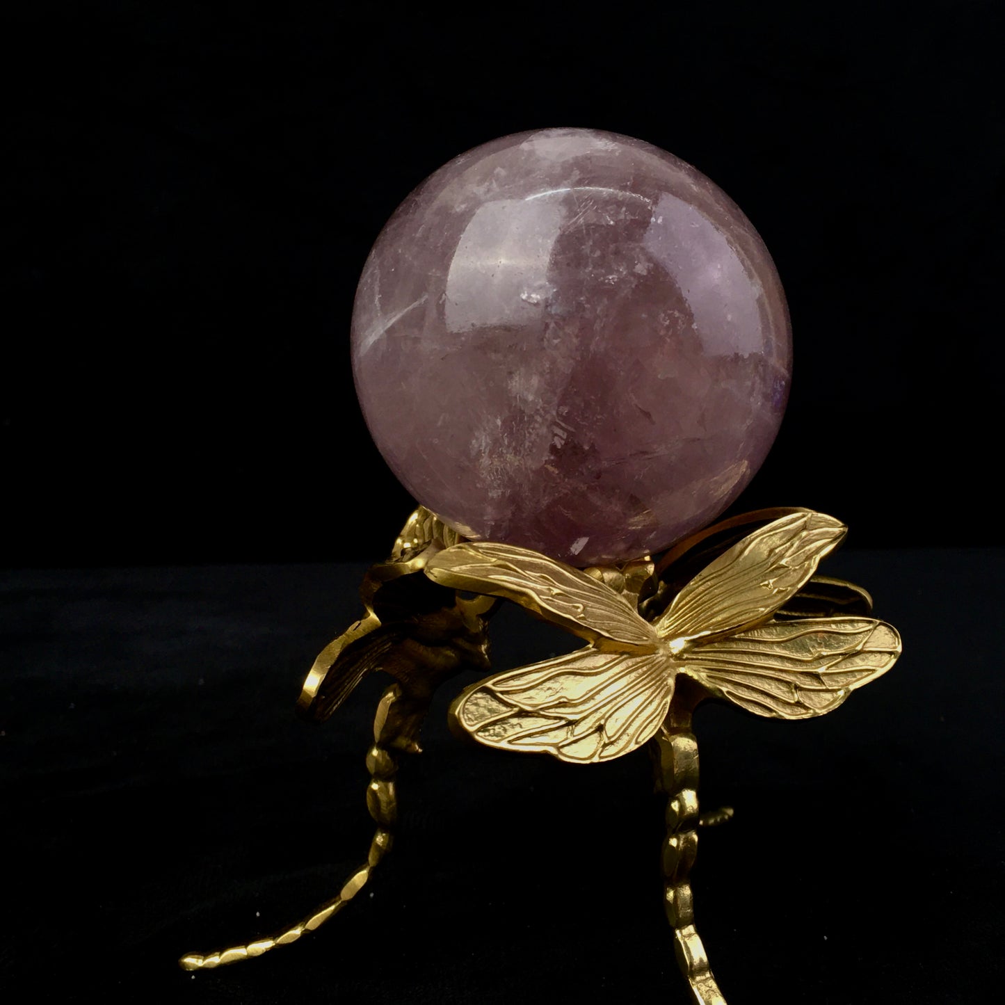 Wholesale Natural Healing Crystal Smoky Amethyst Sphere for Decoration 1kg
