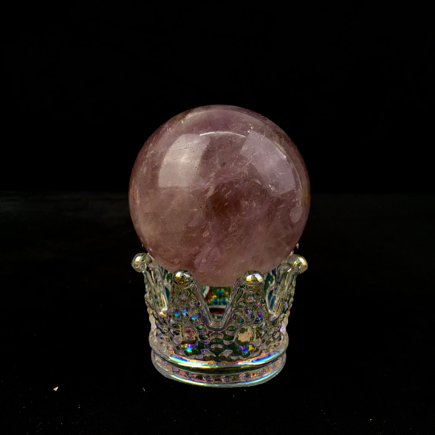 Wholesale Natural Healing Crystal Smoky Amethyst Sphere for Decoration 1kg