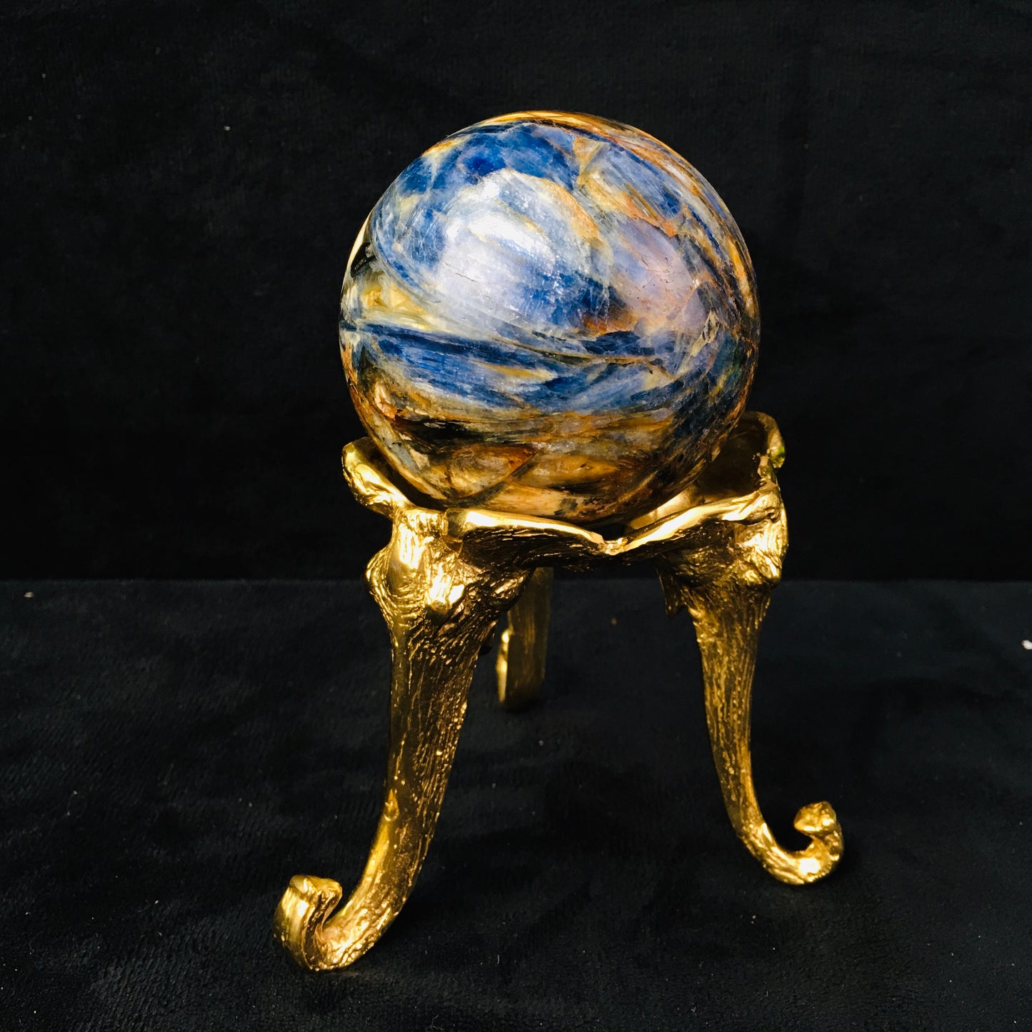 Wholesale Natural Healing kyanite sphere for decoration 1kg