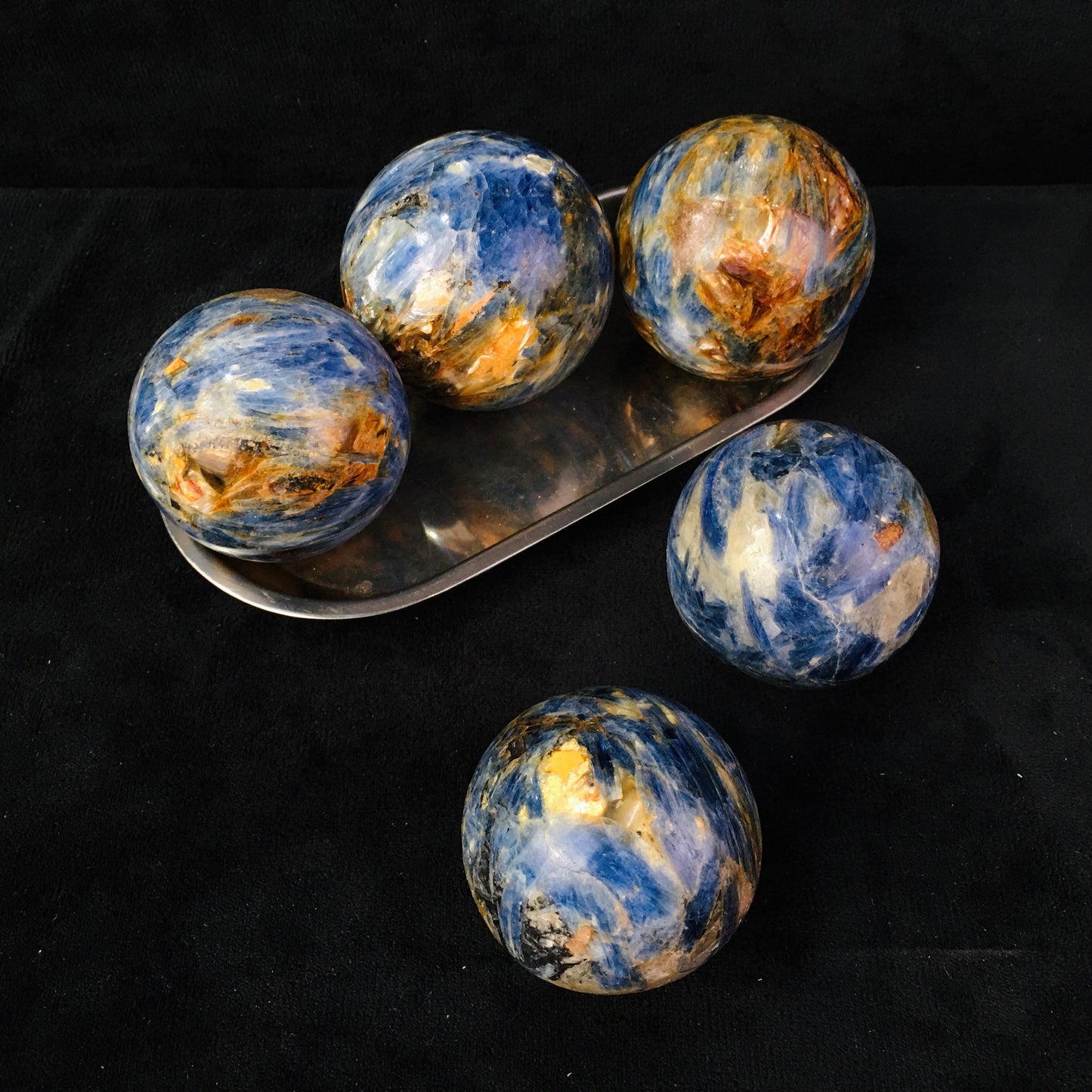 Wholesale Natural Healing kyanite sphere for decoration 1kg