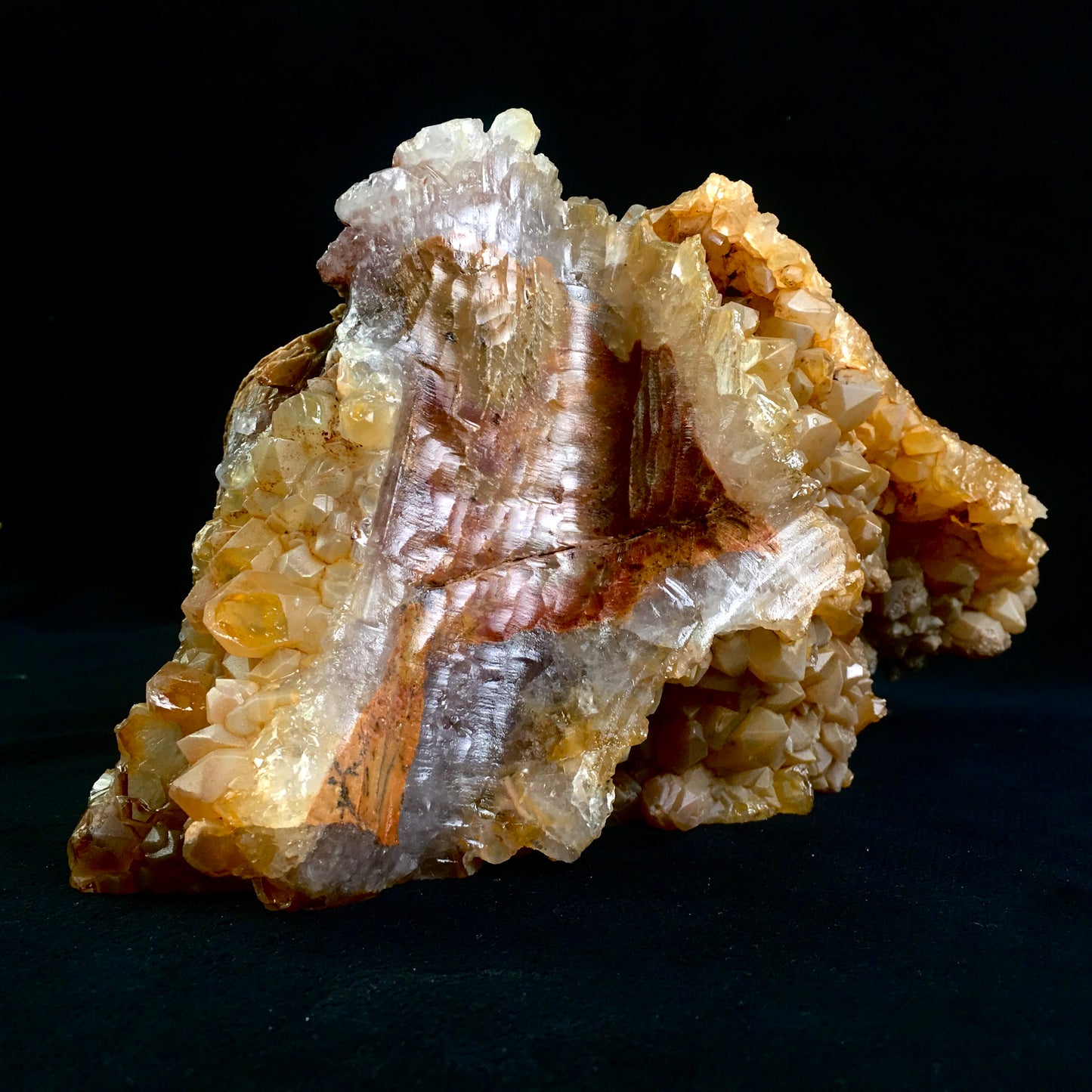 Wholesale high quality natural crystal animal cluster eagle for decoration