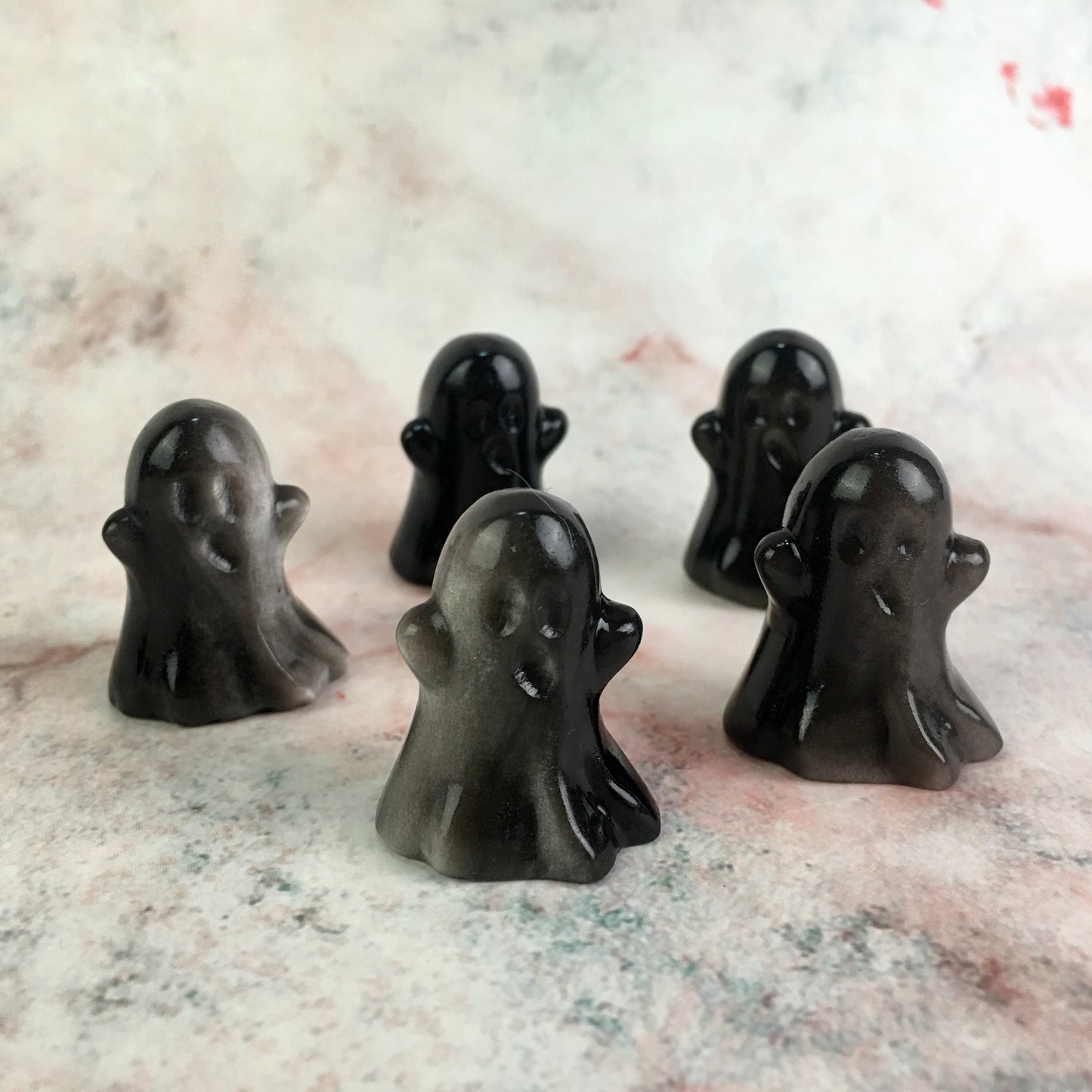 Wholesale Natural Healing Crystals Handmade Polished Ghost Crystal Carving for Souvenir