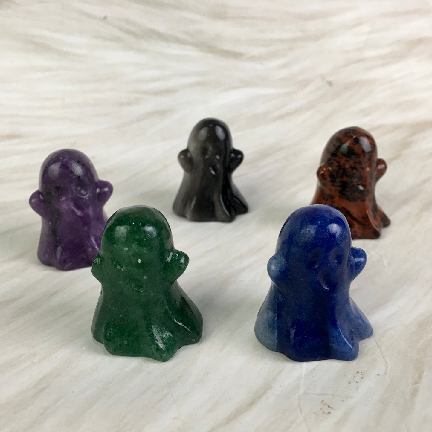 Wholesale Natural Healing Crystals Handmade Polished Ghost Crystal Carving for Souvenir