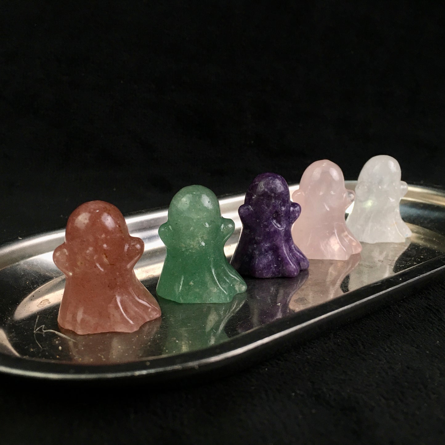 Wholesale Natural Healing Crystals Handmade Polished Ghost Crystal Carving for Souvenir