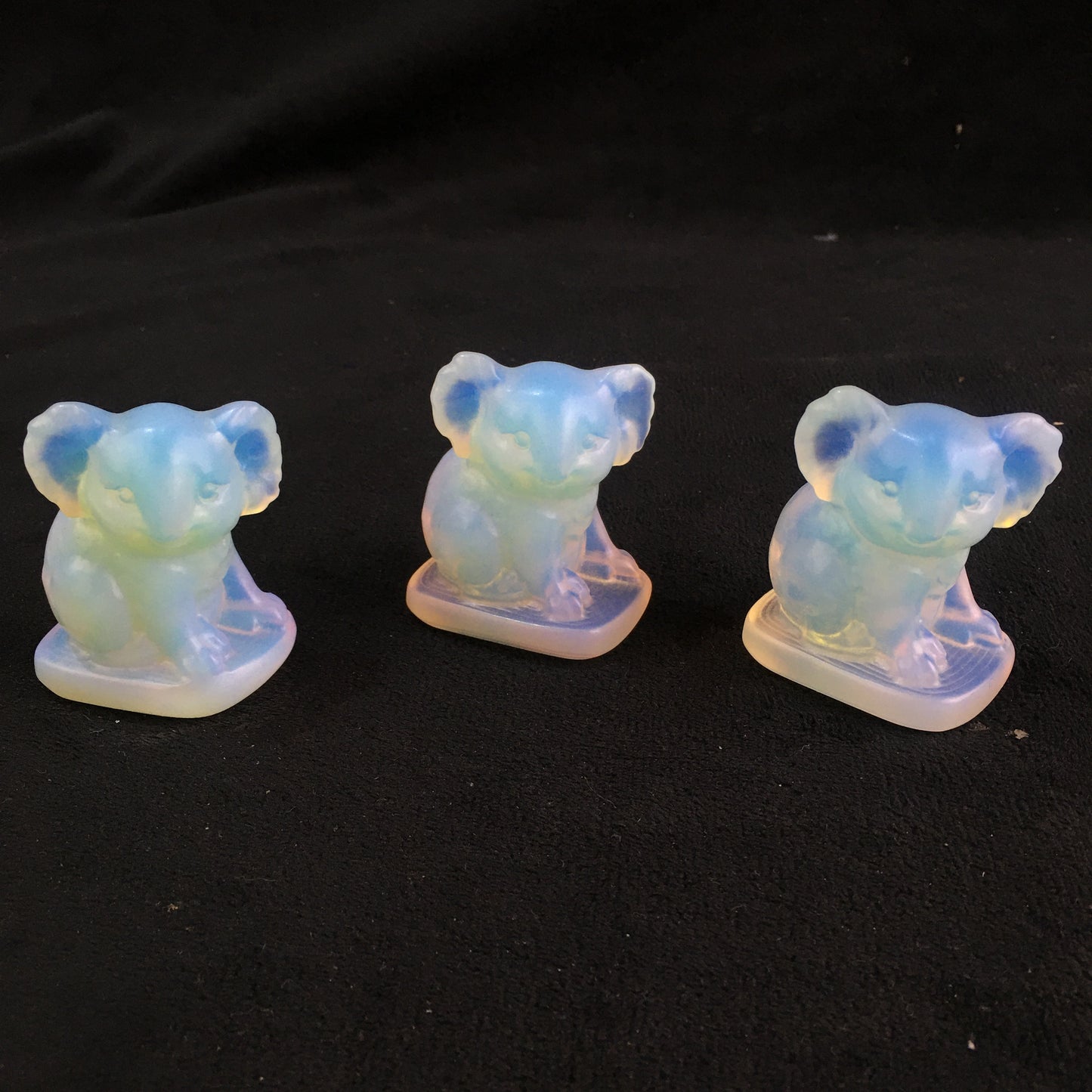 Wholesale high quality reiki natural crystal Koala carving for decoraiotion