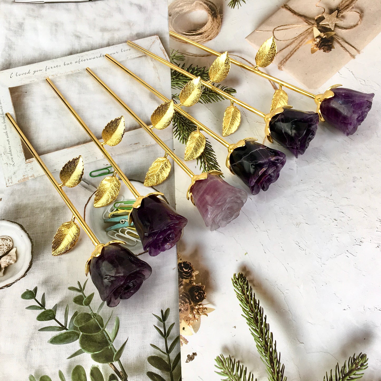 Wholesale beautiful Hand Carved Crystal stone flower Natural rainbow Fluorite Flower For Gifts