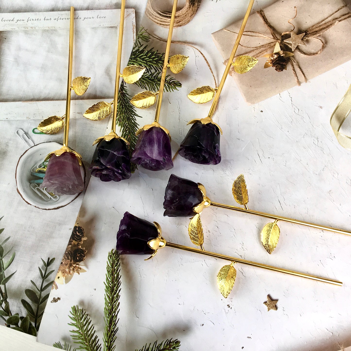 Wholesale beautiful Hand Carved Crystal stone flower Natural rainbow Fluorite Flower For Gifts