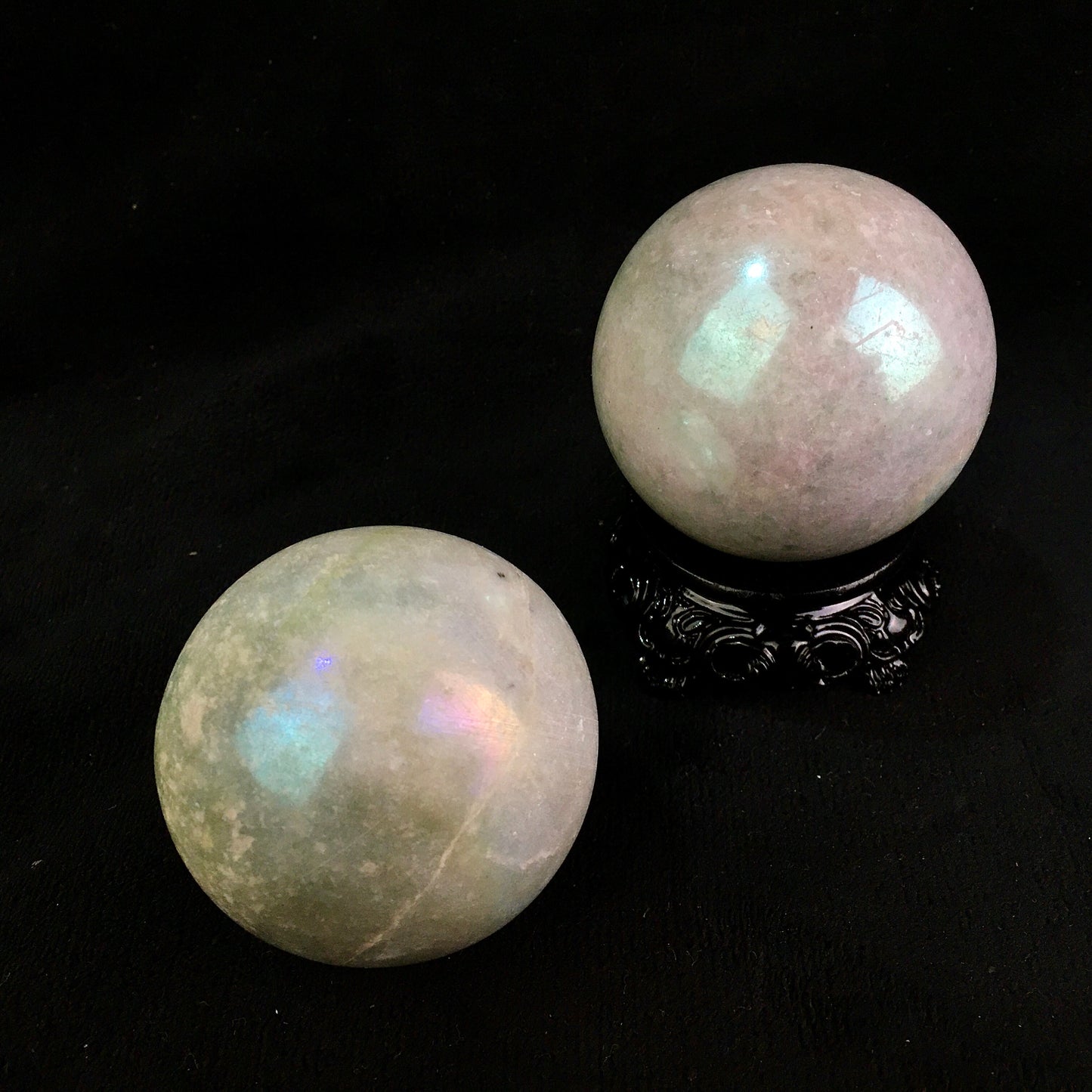 Wholesale high quality reiki natural crystal aura small sphere for decoraiotion 1kg